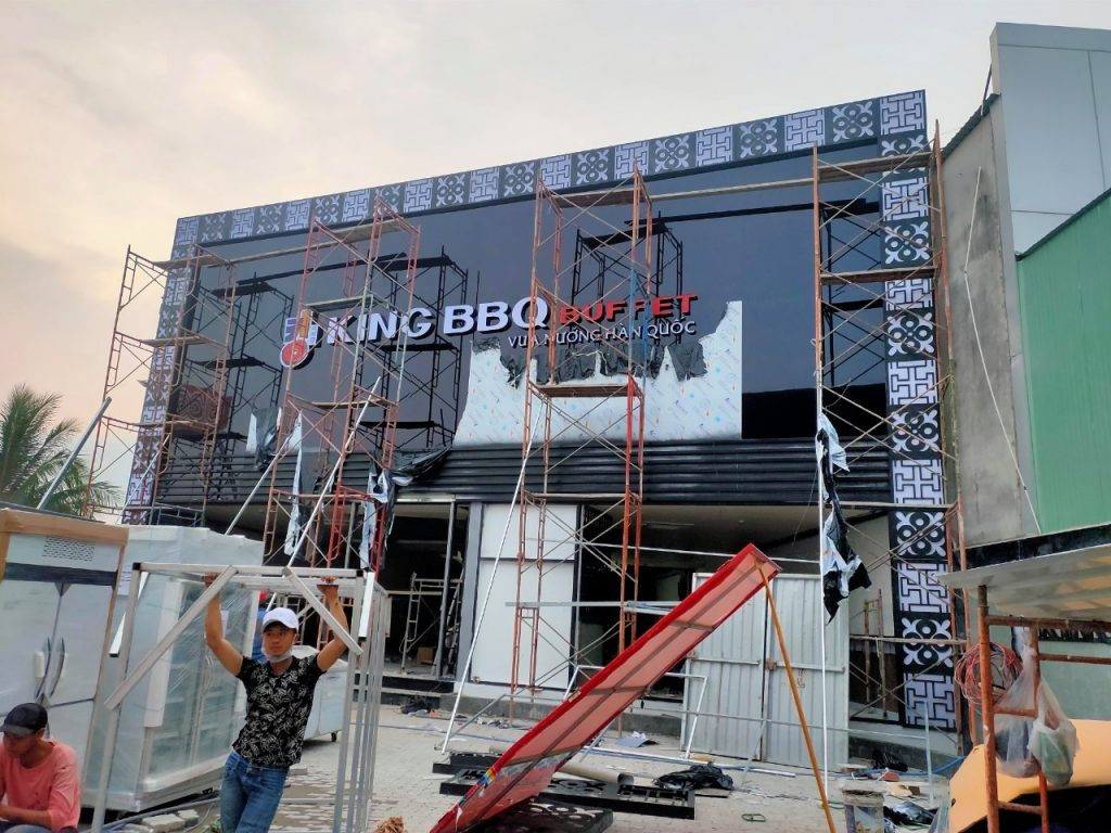 Đảm bảo an toàn khi thi công ngoài trời