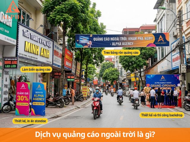 Dịch vụ quảng cáo ngoài trời là gì?