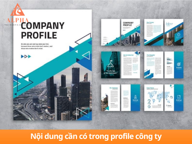 Những nội dung cần có trong company profile
