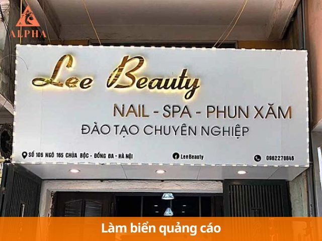 Làm biển quảng cáo
