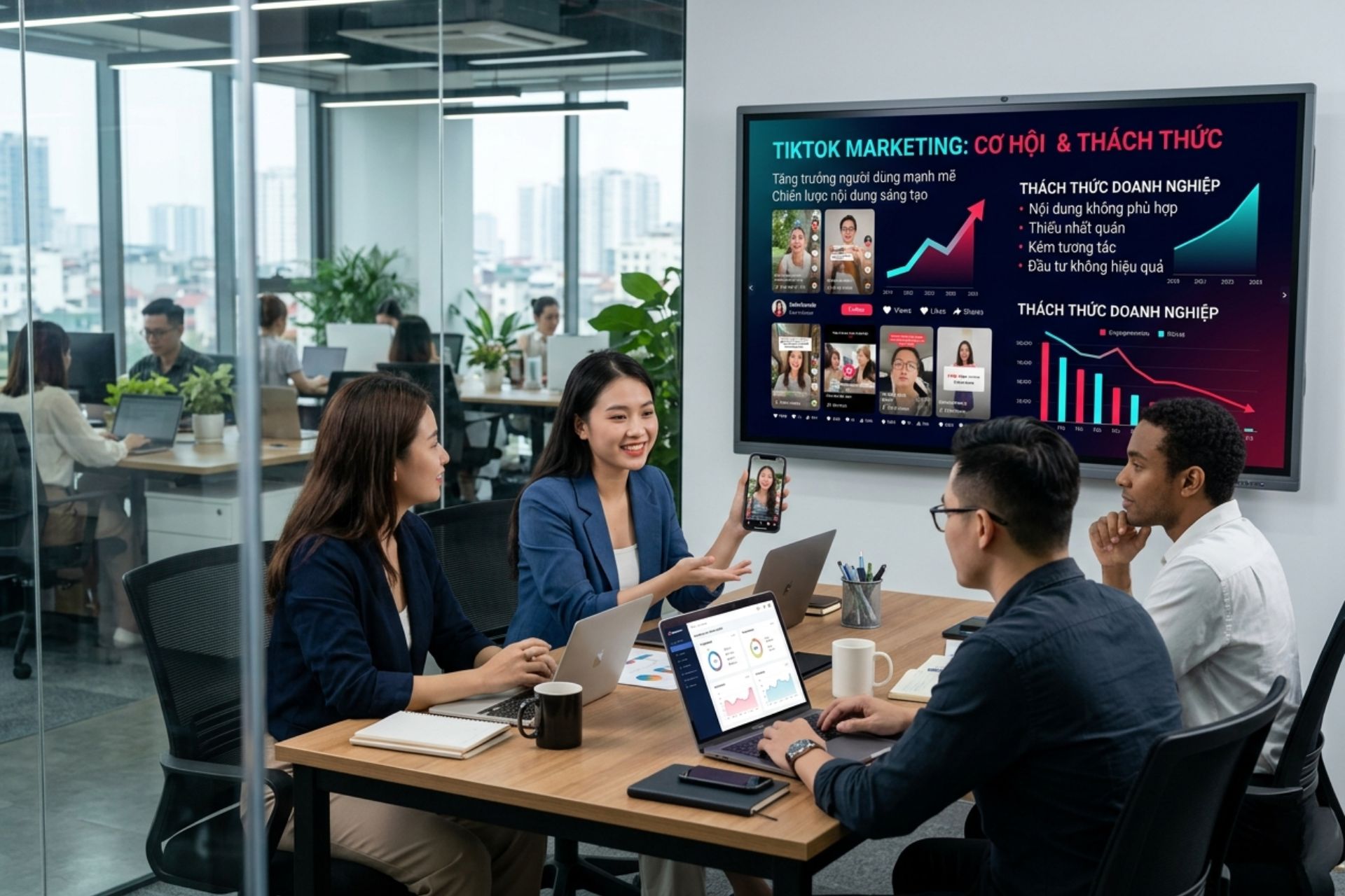 thách thức của doanh nghiệp khi tự xây kênh tiktok