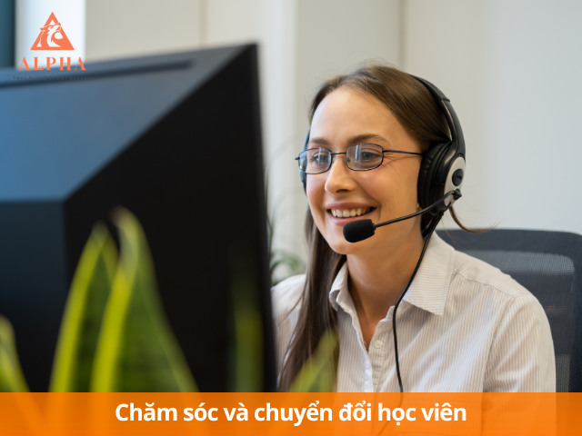 Chăm sóc và chuyển đổi học viên lĩnh vực giáo dục