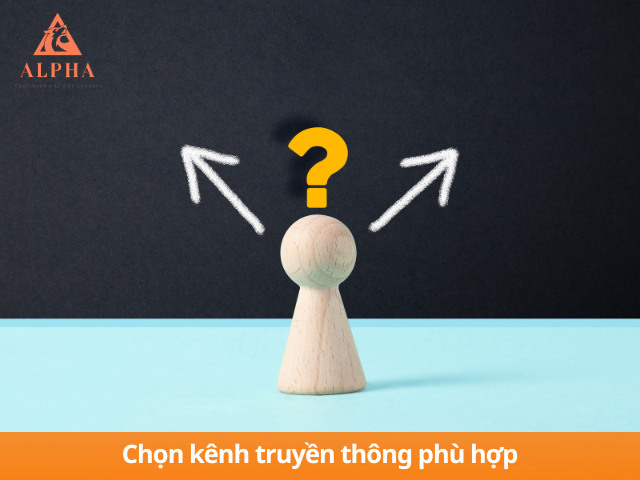 Chọn kênh truyền thông phù hợp