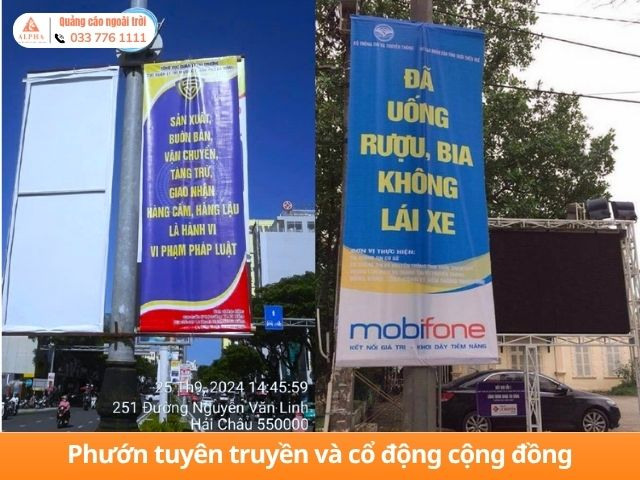 Tuyên truyền và cổ động cộng đồng