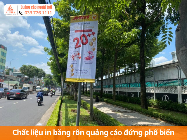 Hiflex – chất liệu in băng rôn quảng cáo giá rẻ