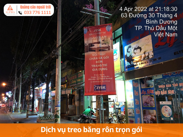 Vì sao nhiều doanh nghiệp lựa chọn Alpha treo băng rôn quảng cáo?