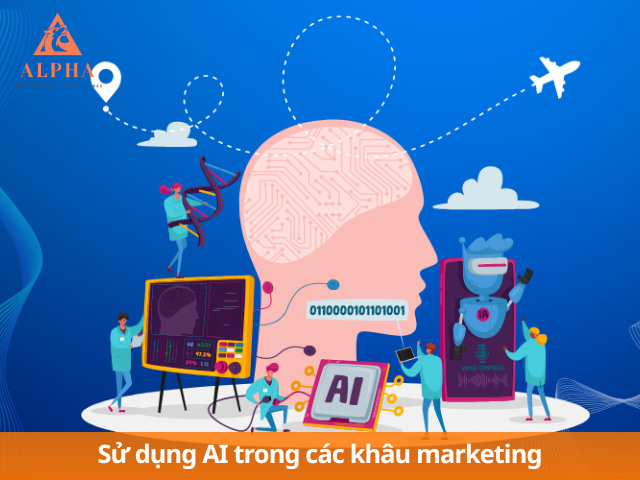 Sử dụng AI trong các khâu marketing