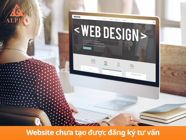 Website chưa tạo được đăng ký tư vấn