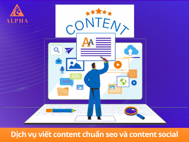 Dịch vụ viết content chuẩn seo và content social